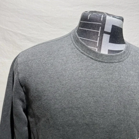 Calvin Klein Sweatshirt CK Jeans Black Embroidered Made In USA Size L - Picture 1 of 11